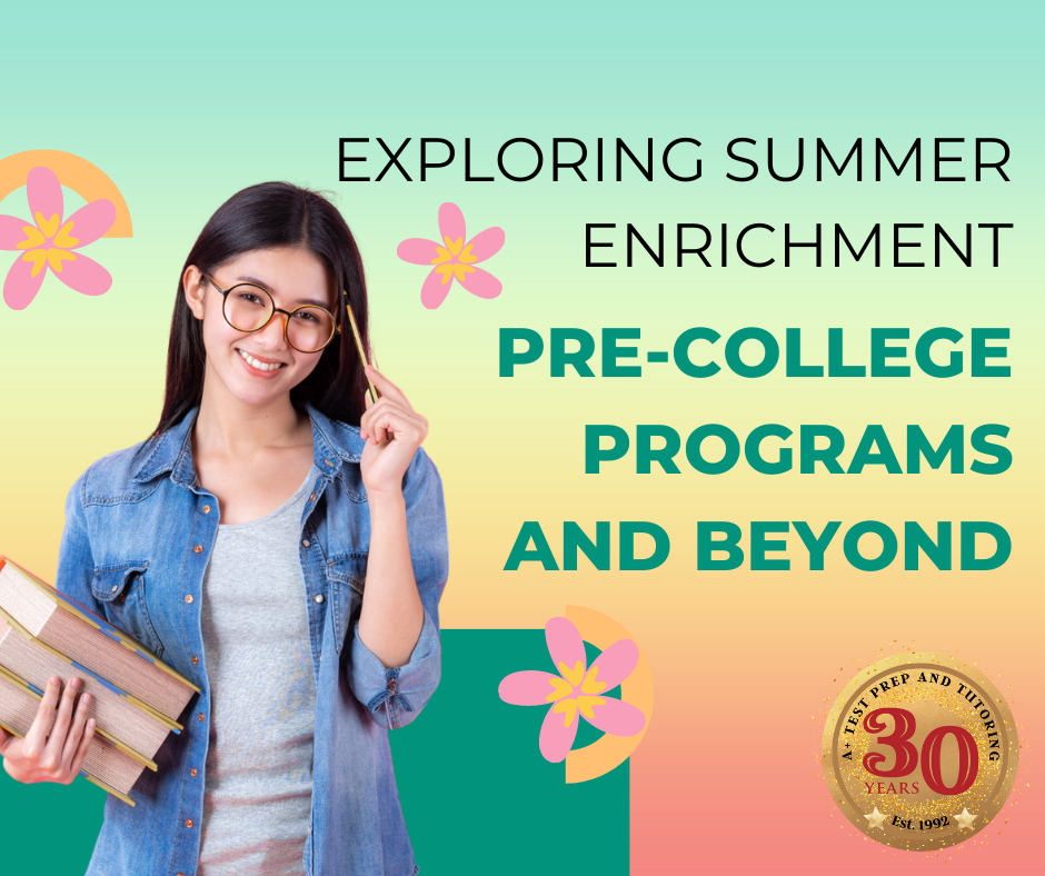 Exploring Summer Enrichment PreCollege Programs and Beyond A+ Test